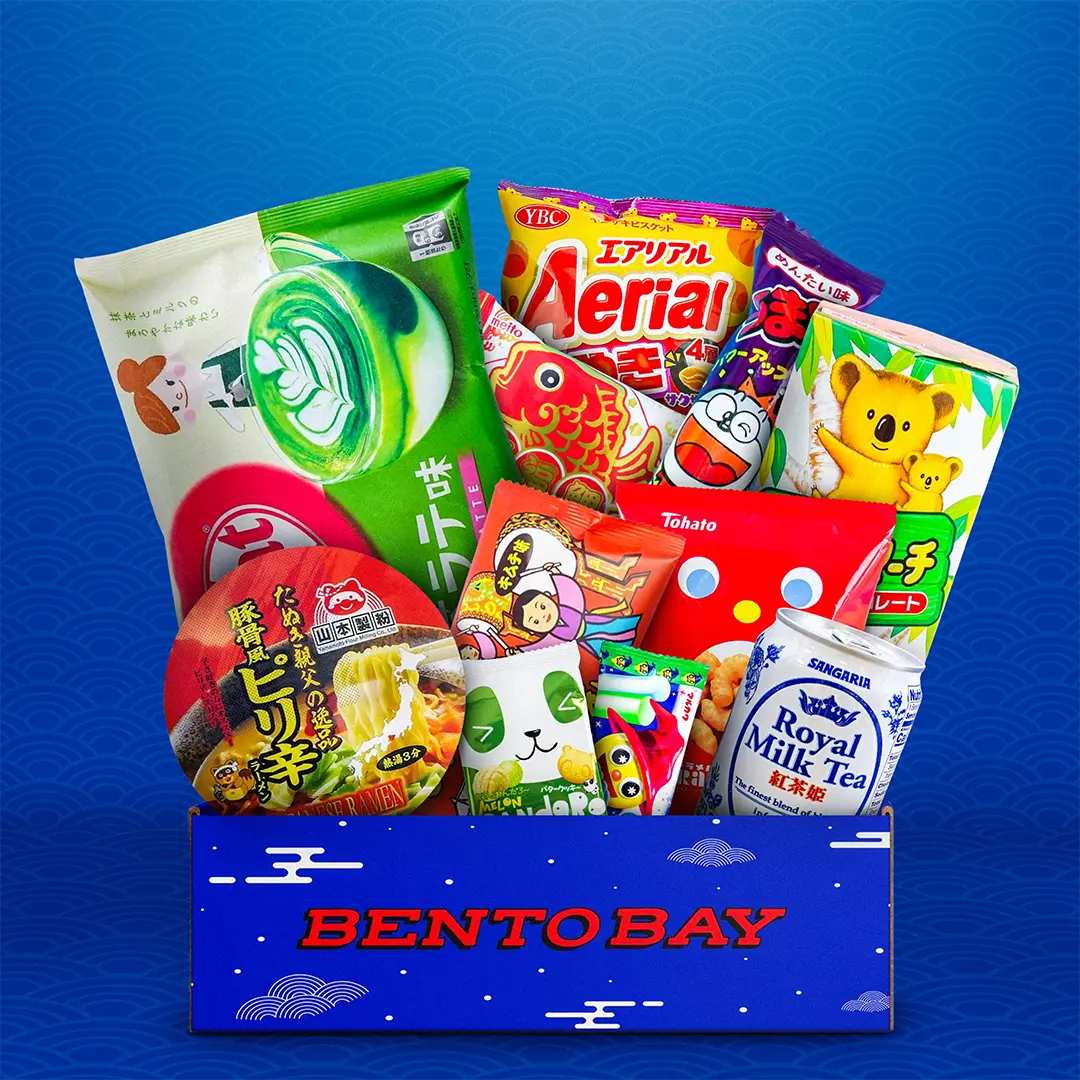 Geschenk: Japanische Snackbox - 12 Monate